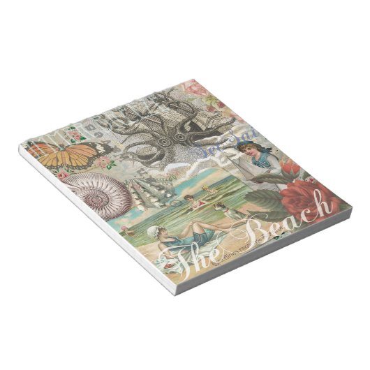  zomerretro Victoriaans Notitieblok (Schuin)