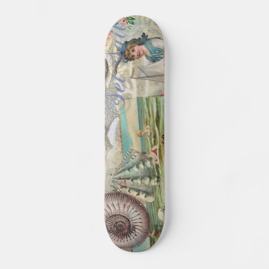  zomerretro Victoriaans Skateboard (Voorkant)