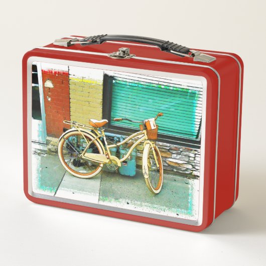 Zomerrit - Gele Fiets (Voorkant)