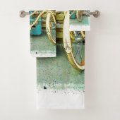 Zomerrit - Gele Fiets Bad Handdoek (Insitu)