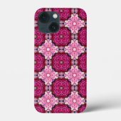 Zomerroze bloemenmotief rozen Case-Mate iPhone case (Achterkant)