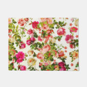  zomerroze pinda ' s bloemen deurmat (Voorkant)