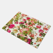  zomerroze pinda ' s bloemen deurmat (Schuin)