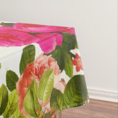  zomerroze pinda ' s bloemen tafelkleed (Voorbeeld)