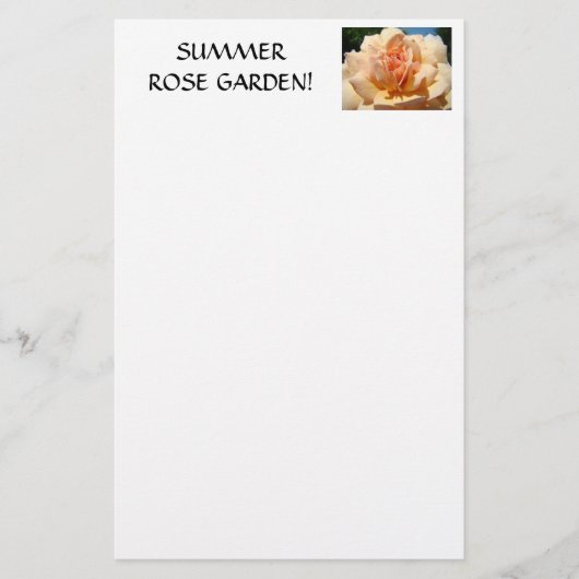 ZOMERROZENTUIN Stationery Mastertuinier Briefpapier (Voorkant)