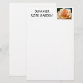 ZOMERROZENTUIN Stationery Mastertuinier Briefpapier (Voorkant / Achterkant)