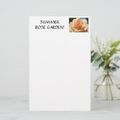 ZOMERROZENTUIN Stationery Mastertuinier Briefpapier (Staand voorkant)