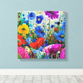 zomerrust canvas afdruk (Insitu (Houten vloer))