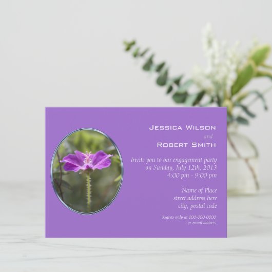 zomers buiten de barbecue - partij kaart (Staand voorkant)