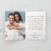 Zomers Droom Bruiloft Dank Je Bedankkaart (Binnen)