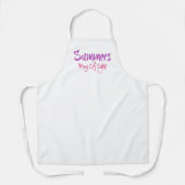 Zomers Ray van licht koken schort (Voorkant)