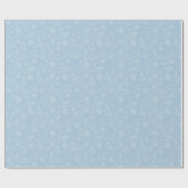 Zomers schelp strand kust nautisch boho strand bla cadeaupapier (Vlak)
