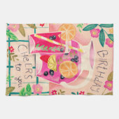 Zomersangria Theedoek (Horizontaal)