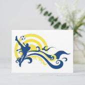 zomerscène kaart (Staand voorkant)