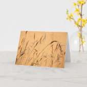 Zomerschaduwen Kaart (Gele Bloem)