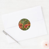 zomerse bloemige sticker (Envelop)