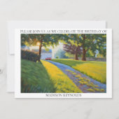 Zomerse Boerderij Scene In Helder Zonlicht Verjaar (Voorkant)