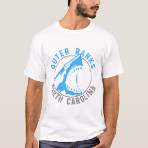 Zomerse buitenste banken - North Carolina T-shirt