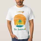 Zomerse design t-shirt (Voorkant)
