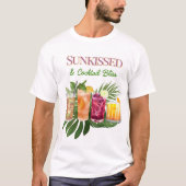 ZOMERSE DRINKEN T-SHIRT (Voorkant)