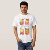 ZOMERSE DRINKEN T-SHIRT (Voorkant volledig)