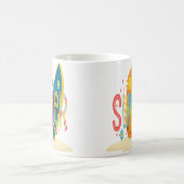 Zomerse gemoedstoestand Schattige Koffiemok (Center)