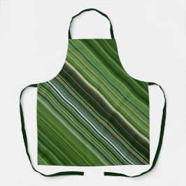 Zomerse groene streep schort