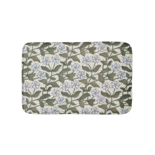 Zomerse maagdenpalmbloem  Elegant Bloemen Badmat (Voorkant)