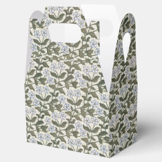 Zomerse maagdenpalmbloem  Elegant Bloemen Bedankdoosjes (Geopend)