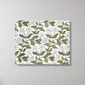 Zomerse maagdenpalmbloem Elegant Bloemen Canvas Afdruk (Voorkant)