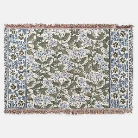 Zomerse maagdenpalmbloem  Elegant Bloemen Deken (Voorkant)