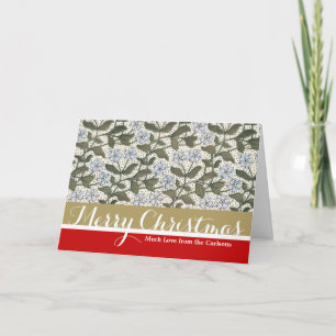 Zomerse maagdenpalmbloem  Elegant Bloemen Feestdagen Kaart