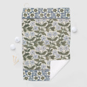 Zomerse maagdenpalmbloem  Elegant Bloemen Golfhanddoek (Insitu)