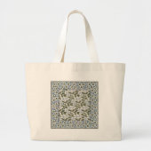Zomerse maagdenpalmbloem  Elegant Bloemen Grote Tote Bag (Voorkant)