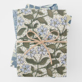 Zomerse maagdenpalmbloem  Elegant Bloemen Inpakpapier Vel (In situ)