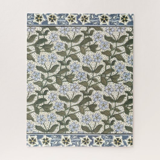 Zomerse maagdenpalmbloem  Elegant Bloemen Legpuzzel (Verticaal)