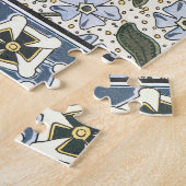 Zomerse maagdenpalmbloem  Elegant Bloemen Legpuzzel (Zijkant)