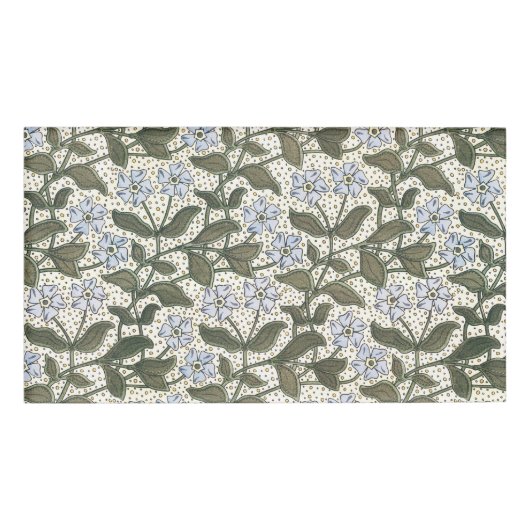 Zomerse maagdenpalmbloem  Elegant Bloemen Naambadge (Voorkant)