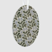 Zomerse maagdenpalmbloem  Elegant Bloemen Ornament (voorkant)