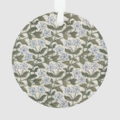 Zomerse maagdenpalmbloem  Elegant Bloemen Ornament (achterkant)