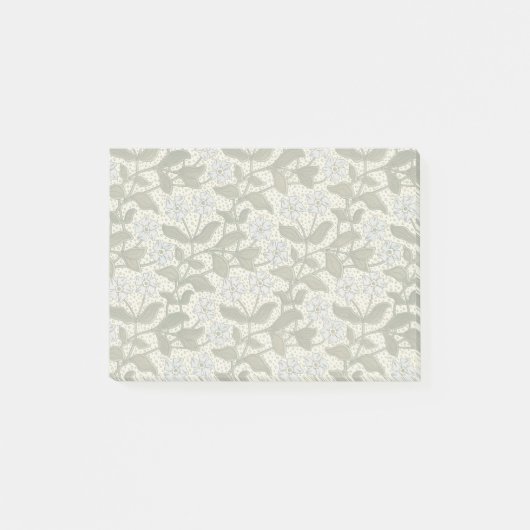 Zomerse maagdenpalmbloem  Elegant Bloemen Post-it® Notes (Voorkant)