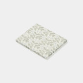 Zomerse maagdenpalmbloem  Elegant Bloemen Post-it® Notes (Schuin)