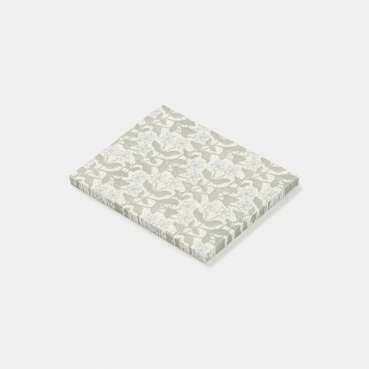 Zomerse maagdenpalmbloem  Elegant Bloemen Post-it® Notes (Schuin)