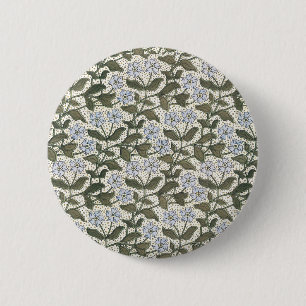 Zomerse maagdenpalmbloem  Elegant Bloemen Ronde Button 5,7 Cm