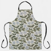 Zomerse maagdenpalmbloem  Elegant Bloemen Schort (Voorkant)