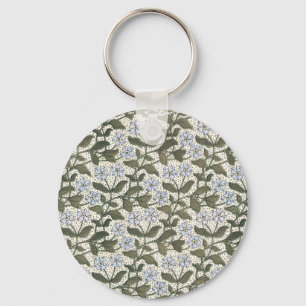 Zomerse maagdenpalmbloem Elegant Bloemen Sleutelhanger