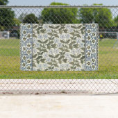 Zomerse maagdenpalmbloem  Elegant Bloemen Spandoek (Insitu)