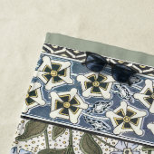 Zomerse maagdenpalmbloem  Elegant Bloemen Strandlaken (In situ)