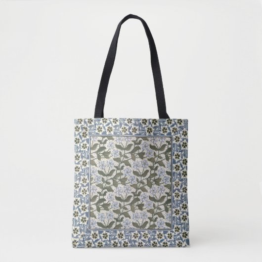 Zomerse maagdenpalmbloem Elegant Bloemen Tote Bag (Voorkant)