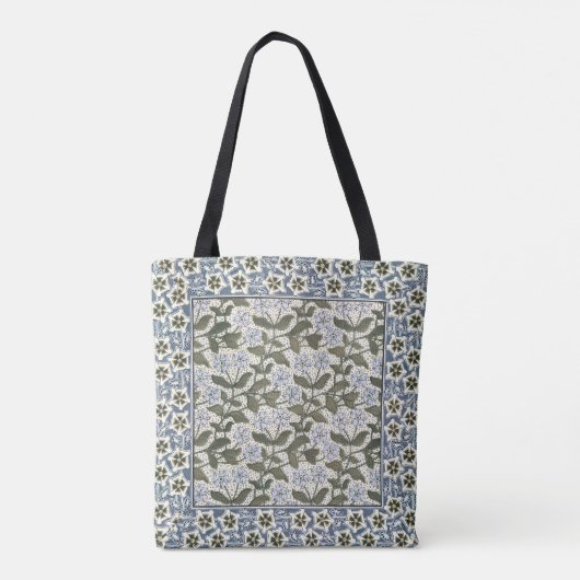 Zomerse maagdenpalmbloem  Elegant Bloemen Tote Bag (Achterkant)